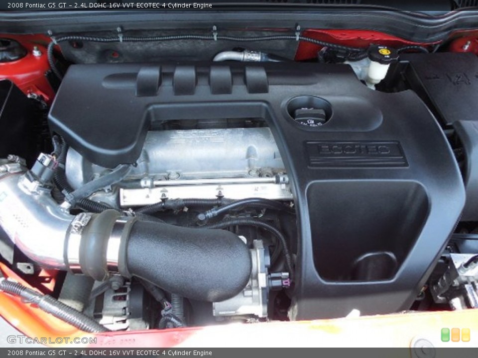 2.4L DOHC 16V VVT ECOTEC 4 Cylinder 2008 Pontiac G5 Engine