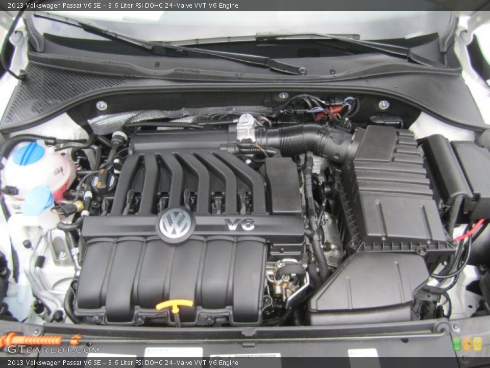 3.6 Liter FSI DOHC 24-Valve VVT V6 Engine for the 2013 Volkswagen Passat #82049205