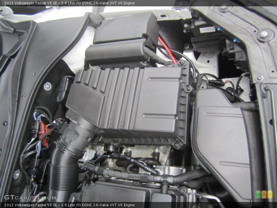 3.6 Liter FSI DOHC 24-Valve VVT V6 Engine for the 2013 Volkswagen Passat #82049227