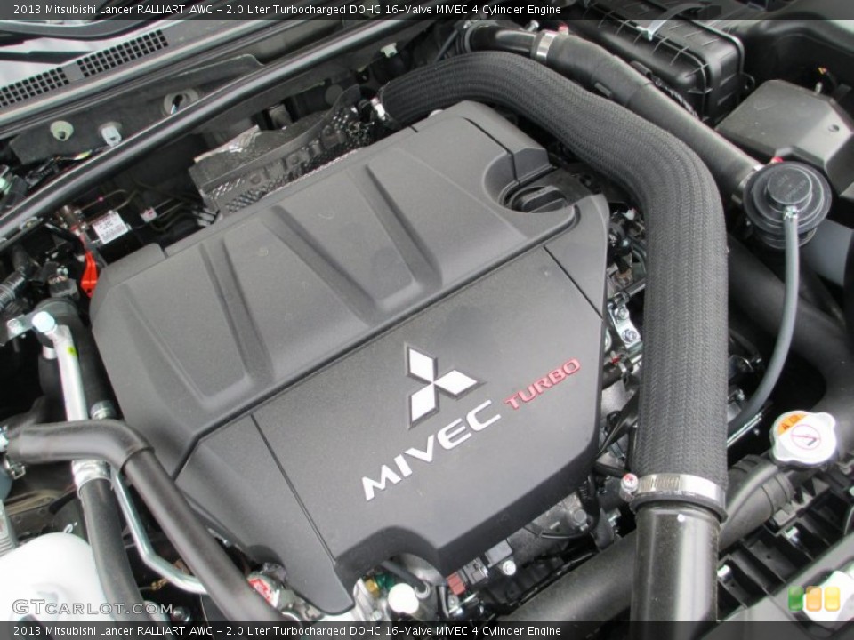 2.0 Liter Turbocharged DOHC 16-Valve MIVEC 4 Cylinder Engine for the 2013 Mitsubishi Lancer #82056114