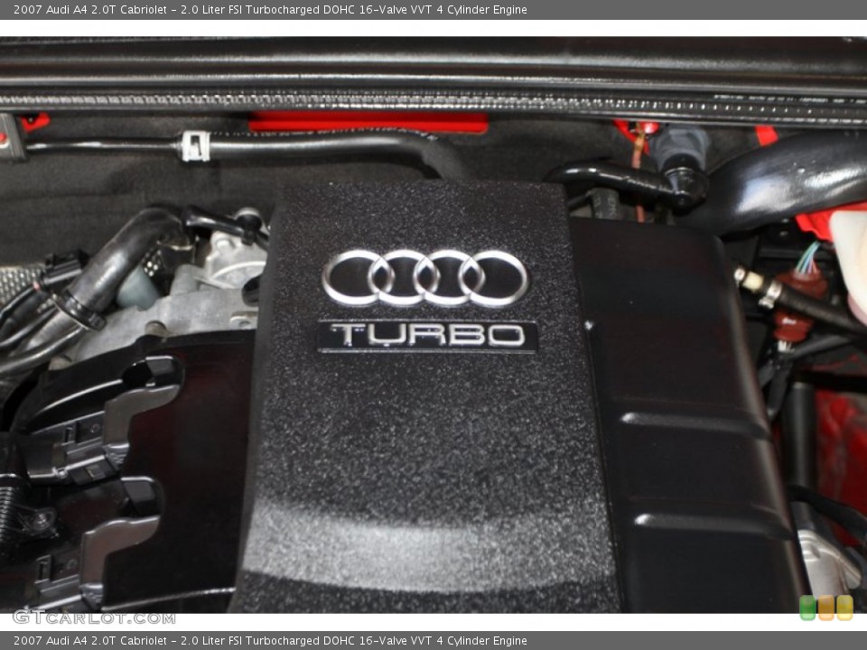 2.0 Liter FSI Turbocharged DOHC 16-Valve VVT 4 Cylinder Engine for the 2007 Audi A4 #82083771
