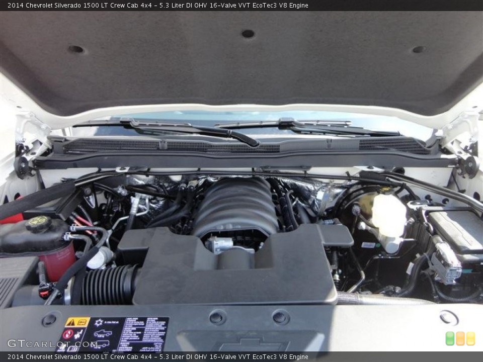 5.3 Liter DI OHV 16-Valve VVT EcoTec3 V8 Engine for the 2014 Chevrolet Silverado 1500 #82099344