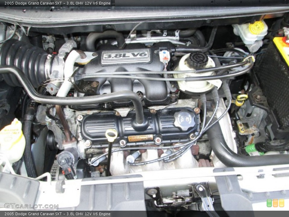 3.8L OHV 12V V6 Engine for the 2005 Dodge Grand Caravan #82105588