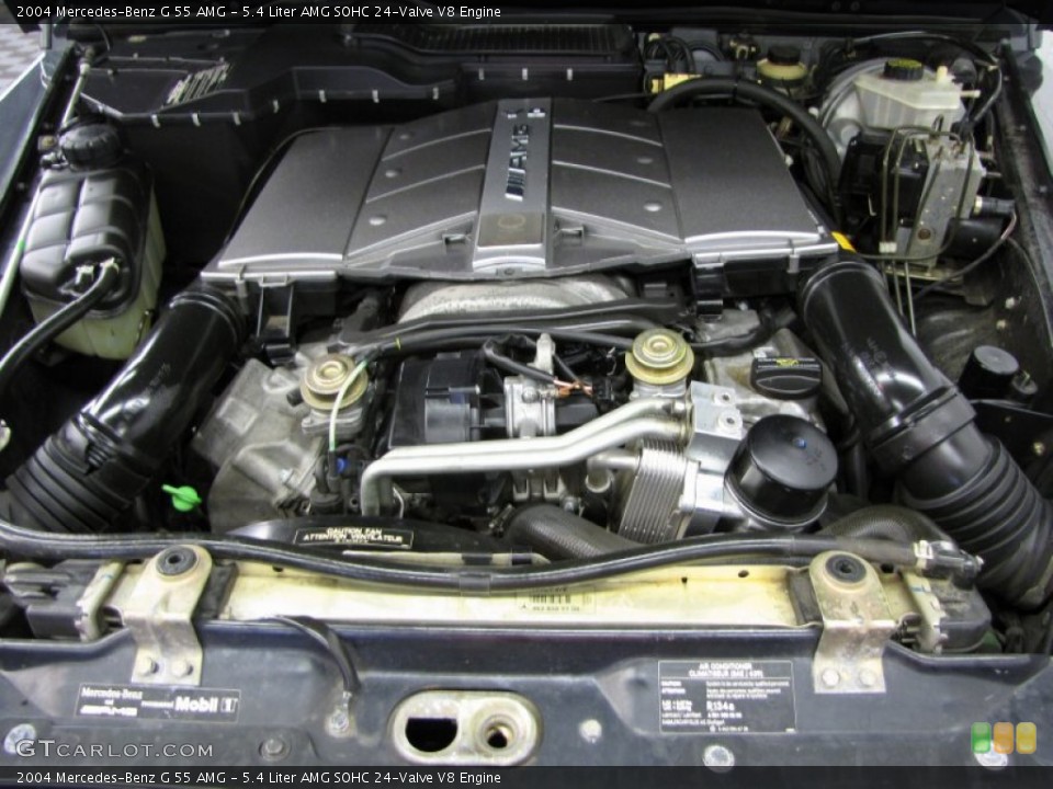 5.4 Liter AMG SOHC 24-Valve V8 2004 Mercedes-Benz G Engine