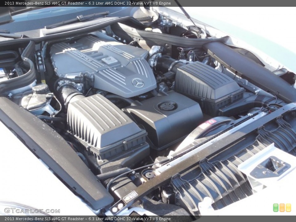 6.3 Liter AMG DOHC 32-Valve VVT V8 Engine for the 2013 Mercedes-Benz SLS #82125678