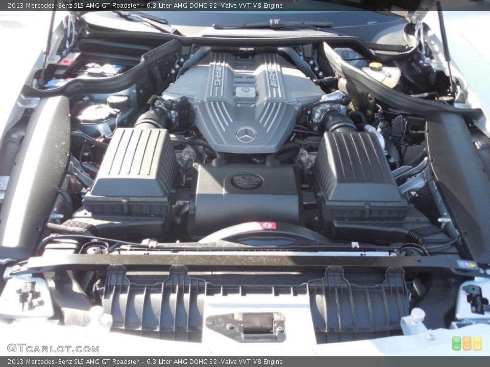 6.3 Liter AMG DOHC 32-Valve VVT V8 Engine for the 2013 Mercedes-Benz SLS #82125702