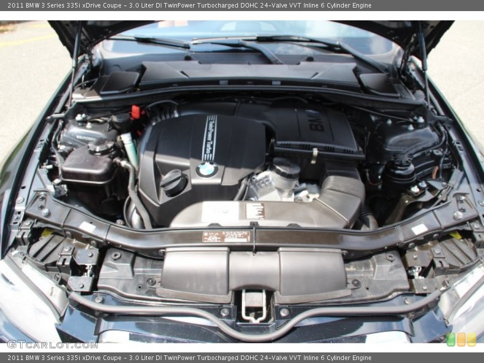 3.0 Liter DI TwinPower Turbocharged DOHC 24-Valve VVT Inline 6 Cylinder Engine for the 2011 BMW 3 Series #82138061