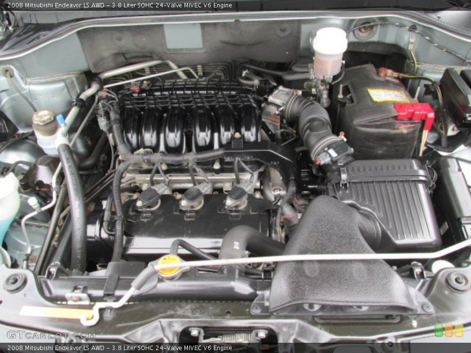 3.8 Liter SOHC 24-Valve MIVEC V6 Engine for the 2008 Mitsubishi Endeavor #82139053