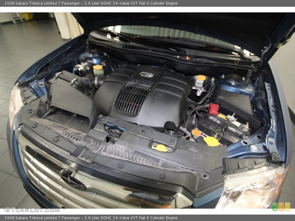 3.6 Liter DOHC 24-Valve VVT Flat 6 Cylinder Engine for the 2008 Subaru Tribeca #82148847