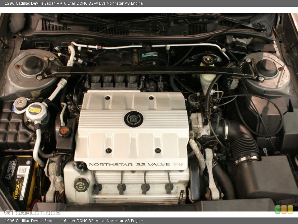 4.6 Liter DOHC 32-Valve Northstar V8 1996 Cadillac DeVille Engine