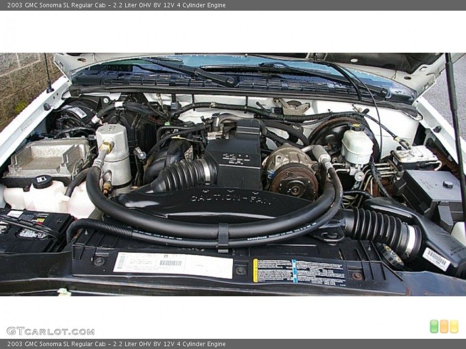 2.2 Liter OHV 8V 12V 4 Cylinder Engine for the 2003 GMC Sonoma #82150138