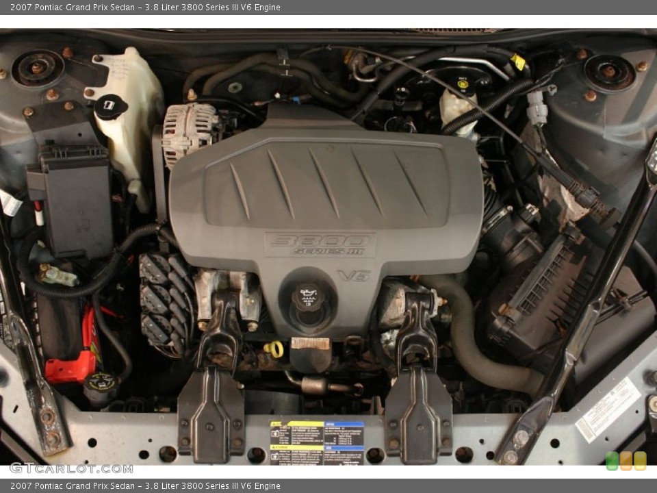 3.8 Liter 3800 Series III V6 Engine for the 2007 Pontiac Grand Prix #82158229
