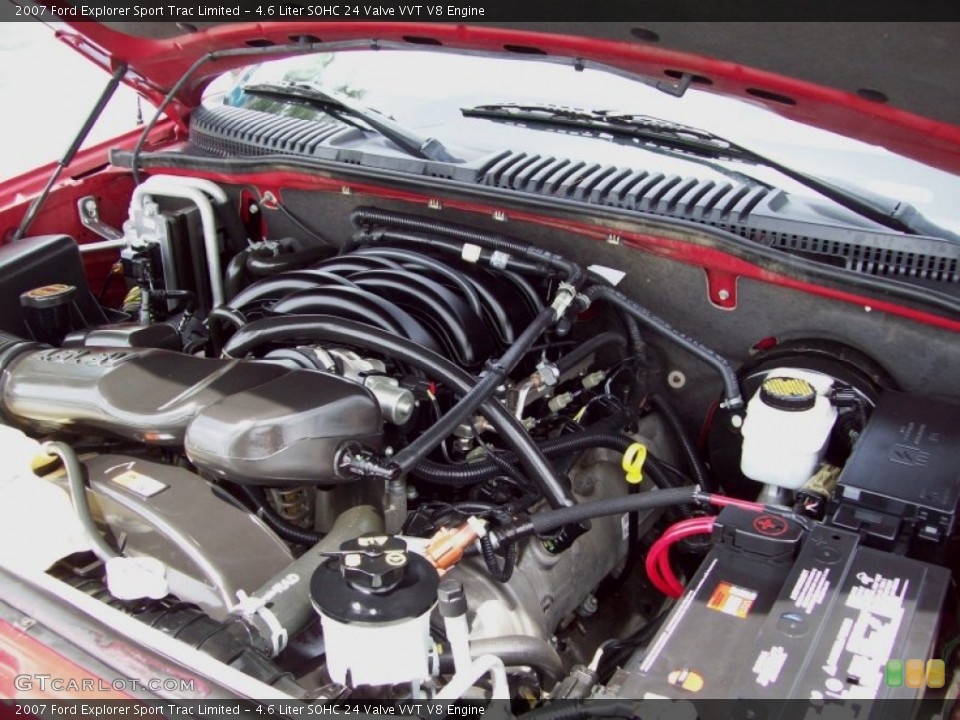 4.6 Liter SOHC 24 Valve VVT V8 Engine for the 2007 Ford Explorer Sport Trac #82166118