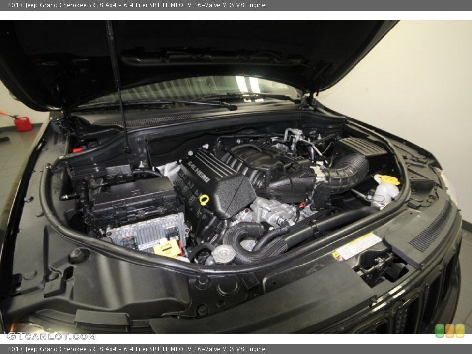 6.4 Liter SRT HEMI OHV 16-Valve MDS V8 2013 Jeep Grand Cherokee Engine