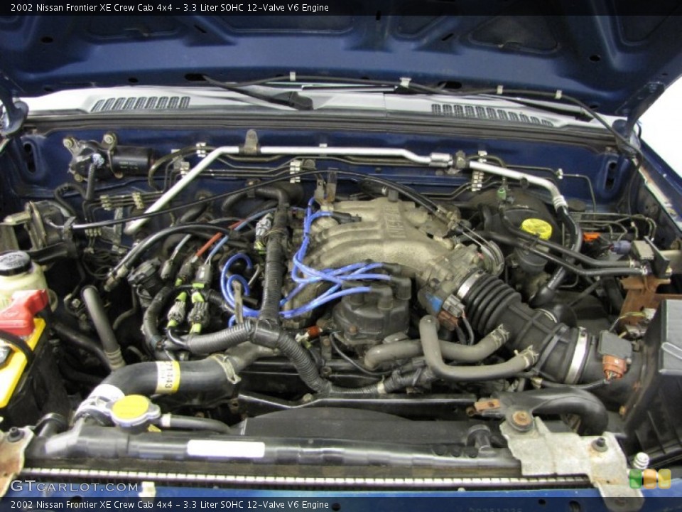 3.3 Liter SOHC 12-Valve V6 Engine for the 2002 Nissan Frontier #82208793