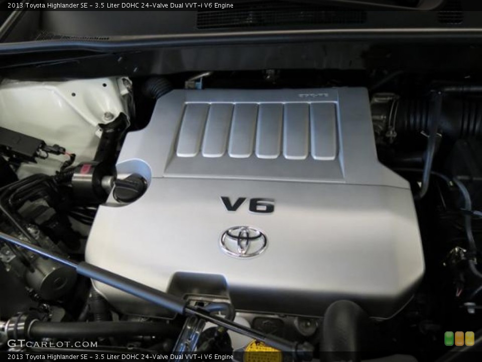 3.5 Liter DOHC 24-Valve Dual VVT-i V6 Engine for the 2013 Toyota Highlander #82228638