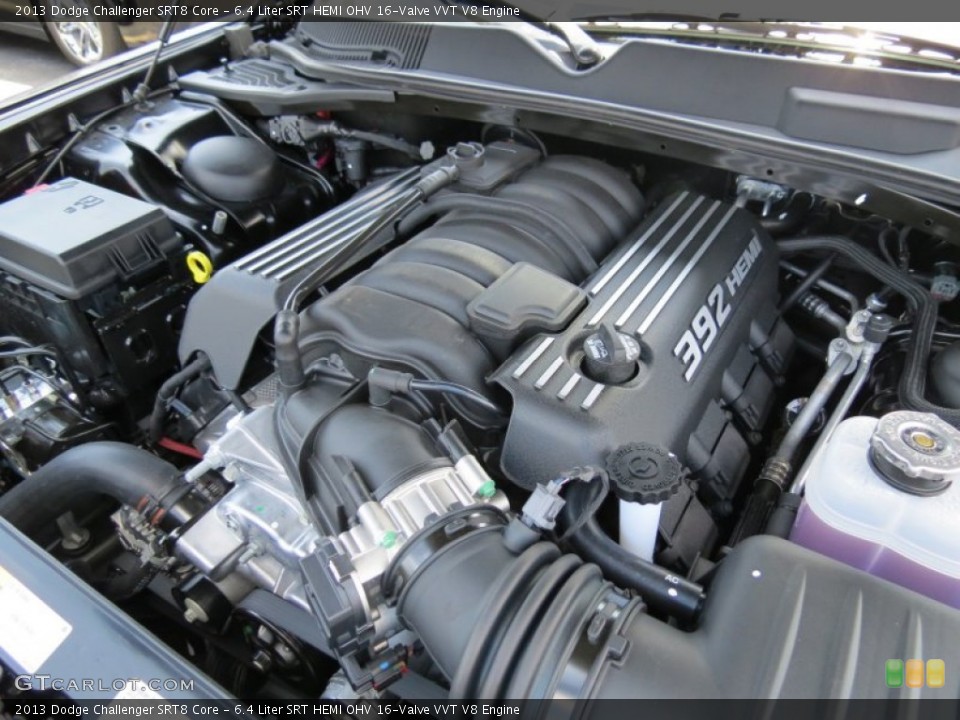 6.4 Liter SRT HEMI OHV 16-Valve VVT V8 Engine for the 2013 Dodge Challenger #82241022