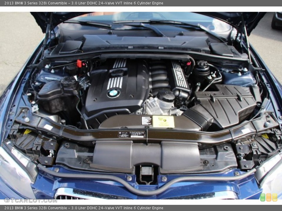3.0 Liter DOHC 24-Valve VVT Inline 6 Cylinder Engine for the 2013 BMW 3 Series #82243932