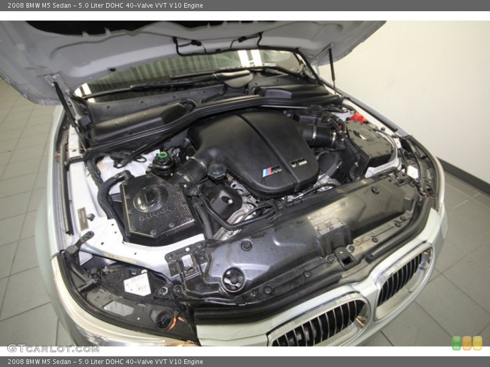 5.0 Liter DOHC 40-Valve VVT V10 Engine for the 2008 BMW M5 #82245974