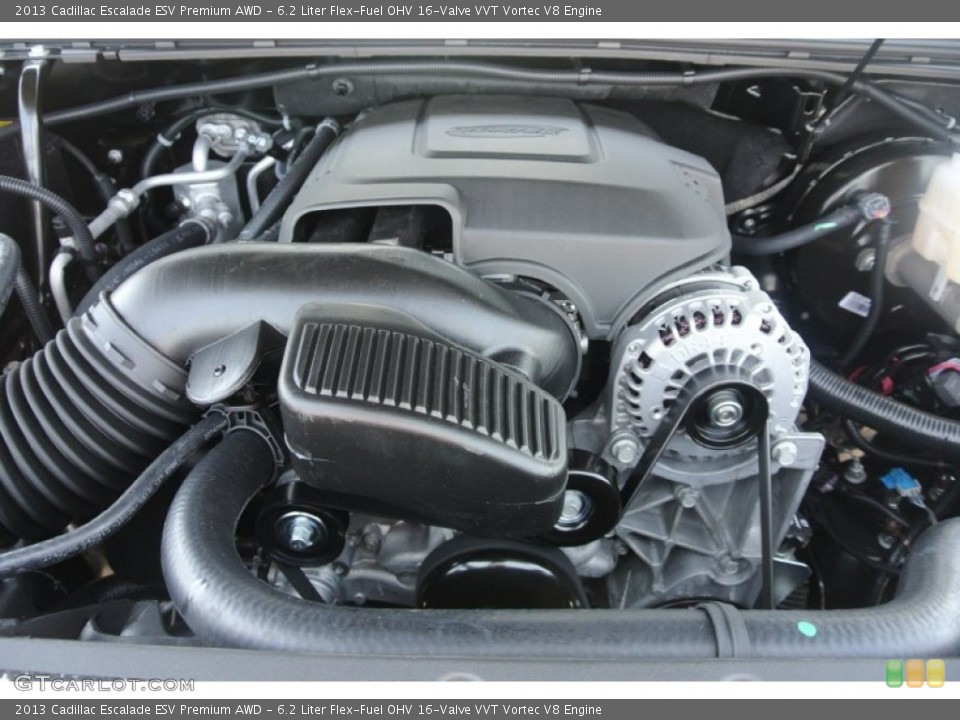 6.2 Liter Flex-Fuel OHV 16-Valve VVT Vortec V8 Engine for the 2013 Cadillac Escalade #82257003