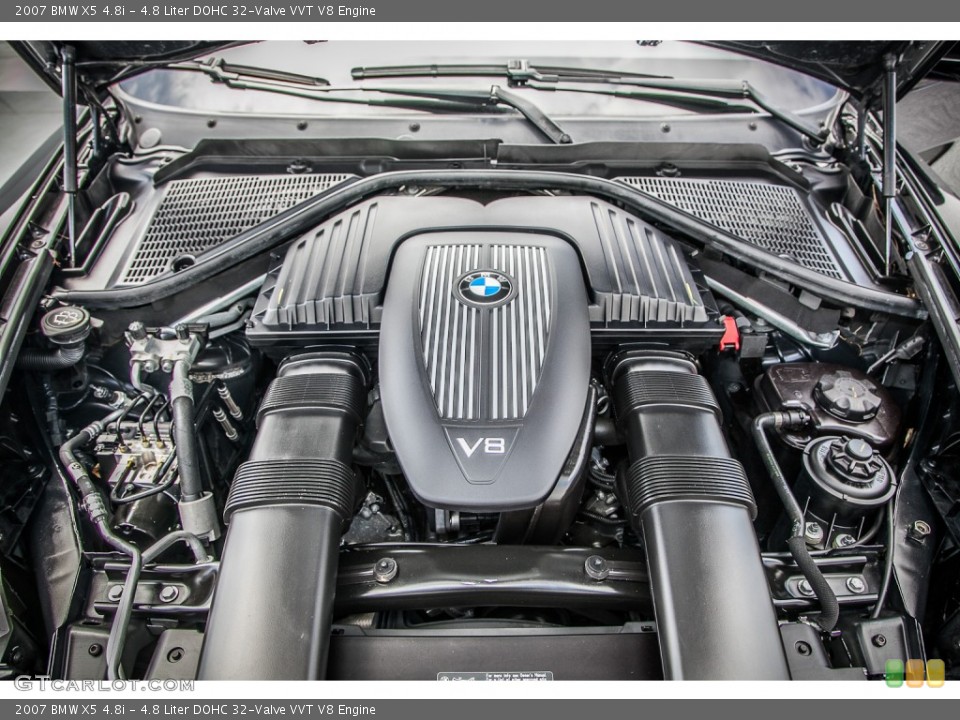 4.8 Liter DOHC 32-Valve VVT V8 Engine for the 2007 BMW X5 #82264425