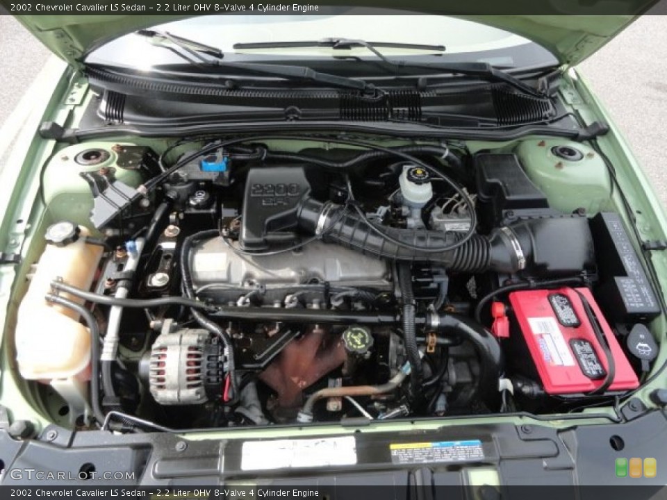 2.2 Liter OHV 8-Valve 4 Cylinder Engine for the 2002 Chevrolet Cavalier #82267530