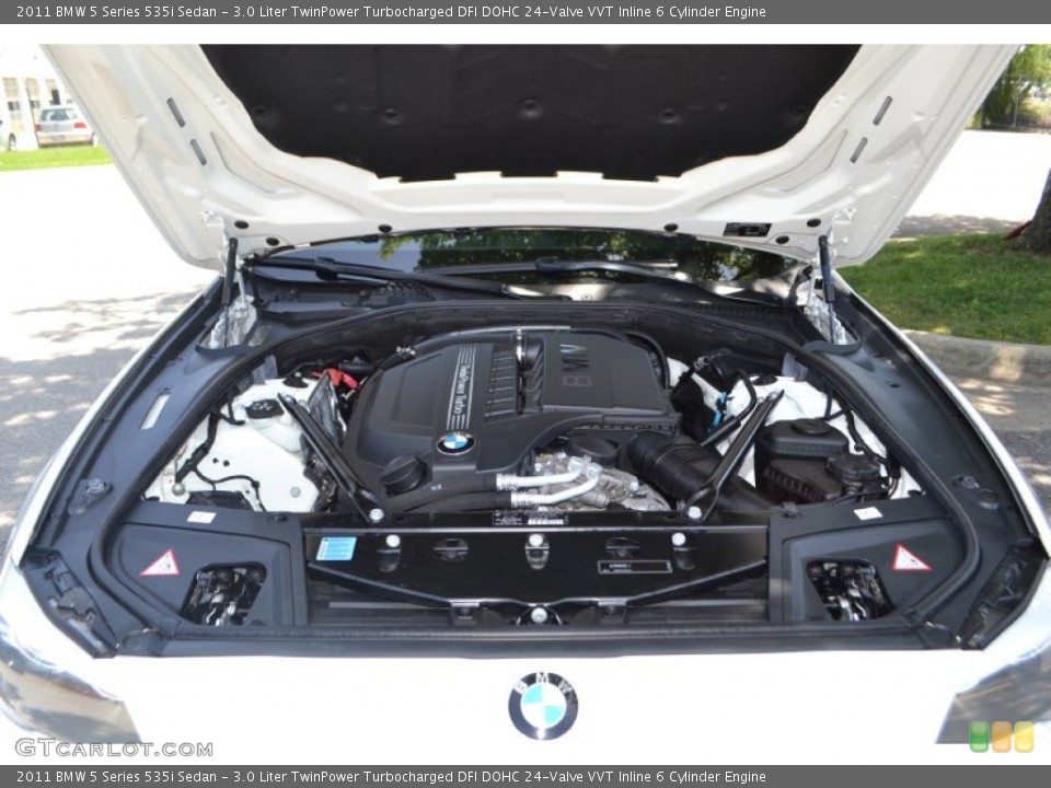 3.0 Liter TwinPower Turbocharged DFI DOHC 24-Valve VVT Inline 6 Cylinder Engine for the 2011 BMW 5 Series #82268086