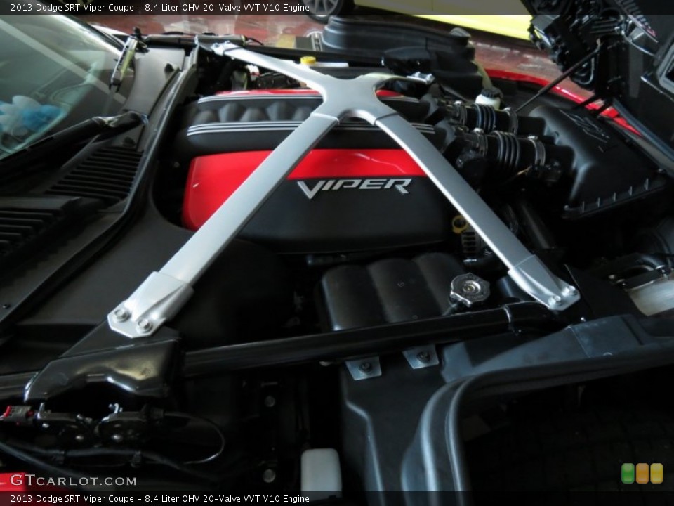8.4 Liter OHV 20-Valve VVT V10 Engine for the 2013 Dodge SRT Viper #82275181
