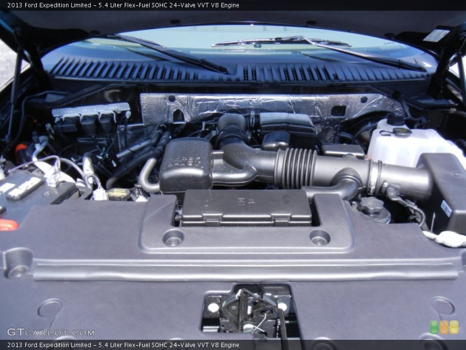 5.4 Liter Flex-Fuel SOHC 24-Valve VVT V8 Engine for the 2013 Ford Expedition #82303901