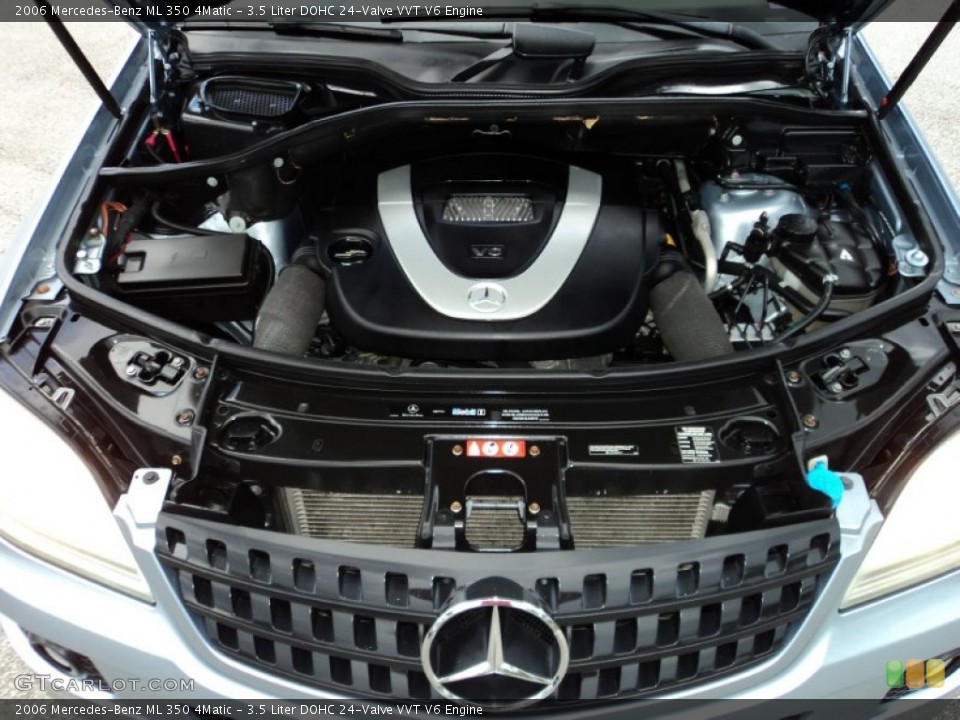 3.5 Liter DOHC 24-Valve VVT V6 2006 Mercedes-Benz ML Engine