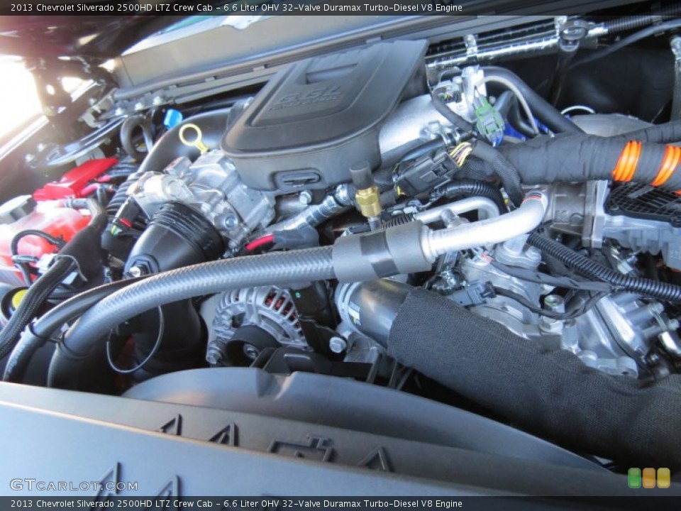 6.6 Liter OHV 32-Valve Duramax Turbo-Diesel V8 Engine for the 2013 Chevrolet Silverado 2500HD #82315964