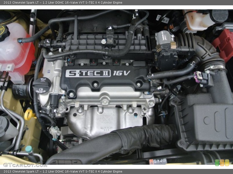 1.2 Liter DOHC 16-Valve VVT S-TEC II 4 Cylinder Engine for the 2013 Chevrolet Spark #82365562