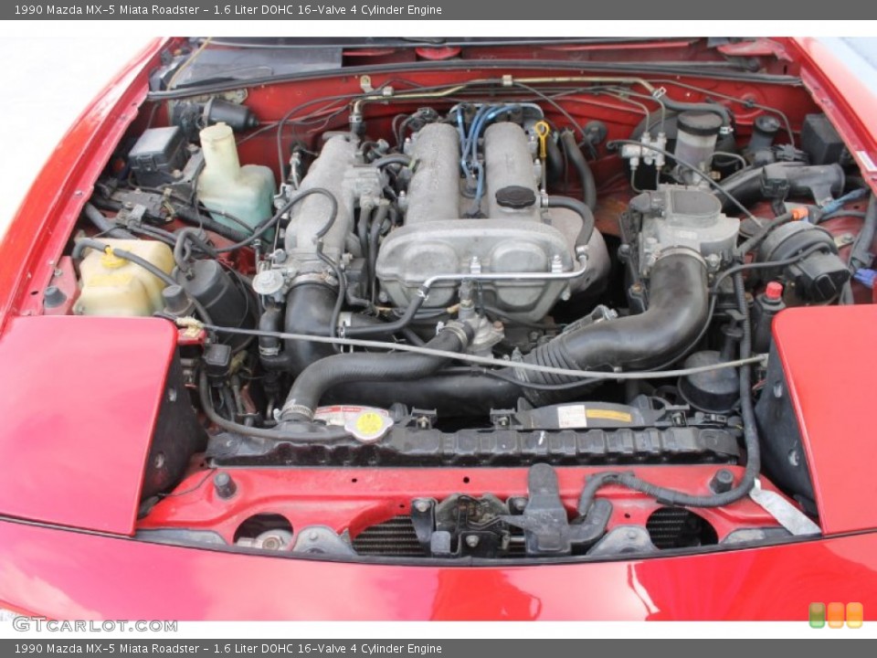 1.6 Liter DOHC 16-Valve 4 Cylinder Engine for the 1990 Mazda MX-5 Miata #82367457