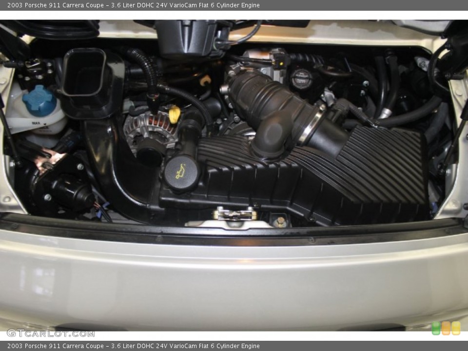 3.6 Liter DOHC 24V VarioCam Flat 6 Cylinder Engine for the 2003 Porsche 911 #82375121