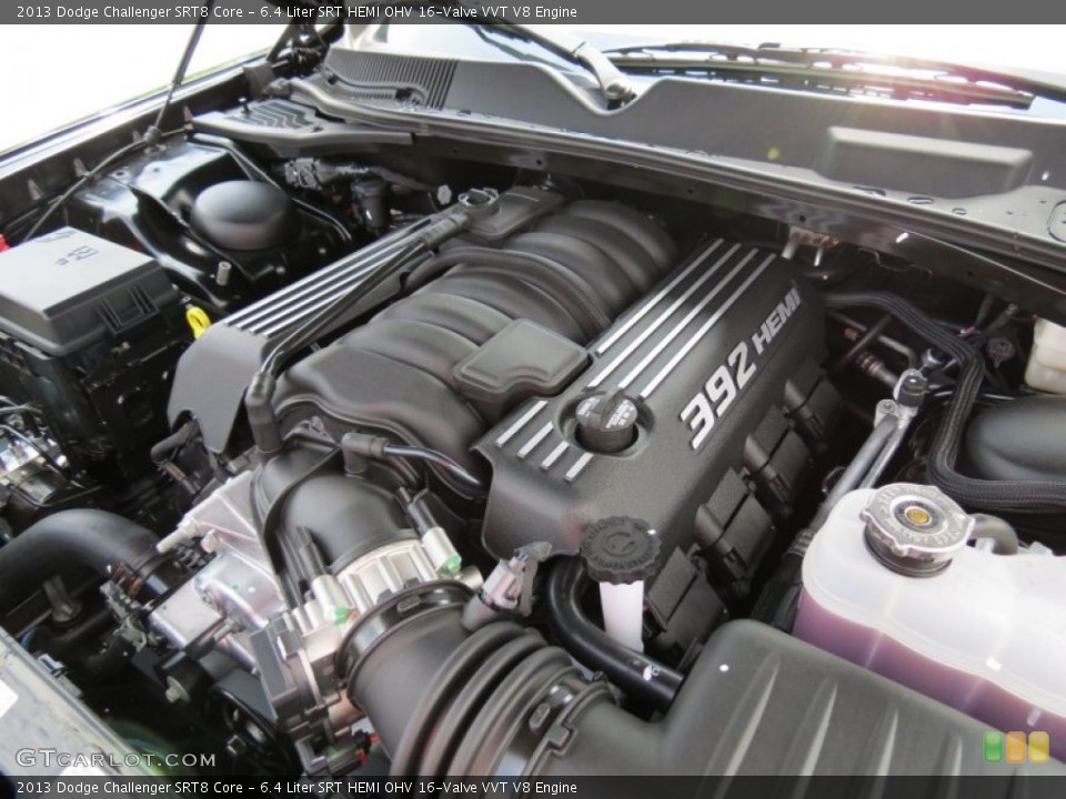 6.4 Liter SRT HEMI OHV 16-Valve VVT V8 Engine for the 2013 Dodge Challenger #82378696