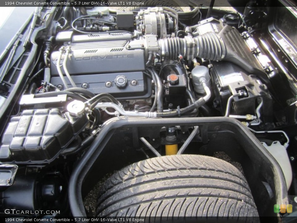 5.7 Liter OHV 16-Valve LT1 V8 Engine for the 1994 Chevrolet Corvette #82382965