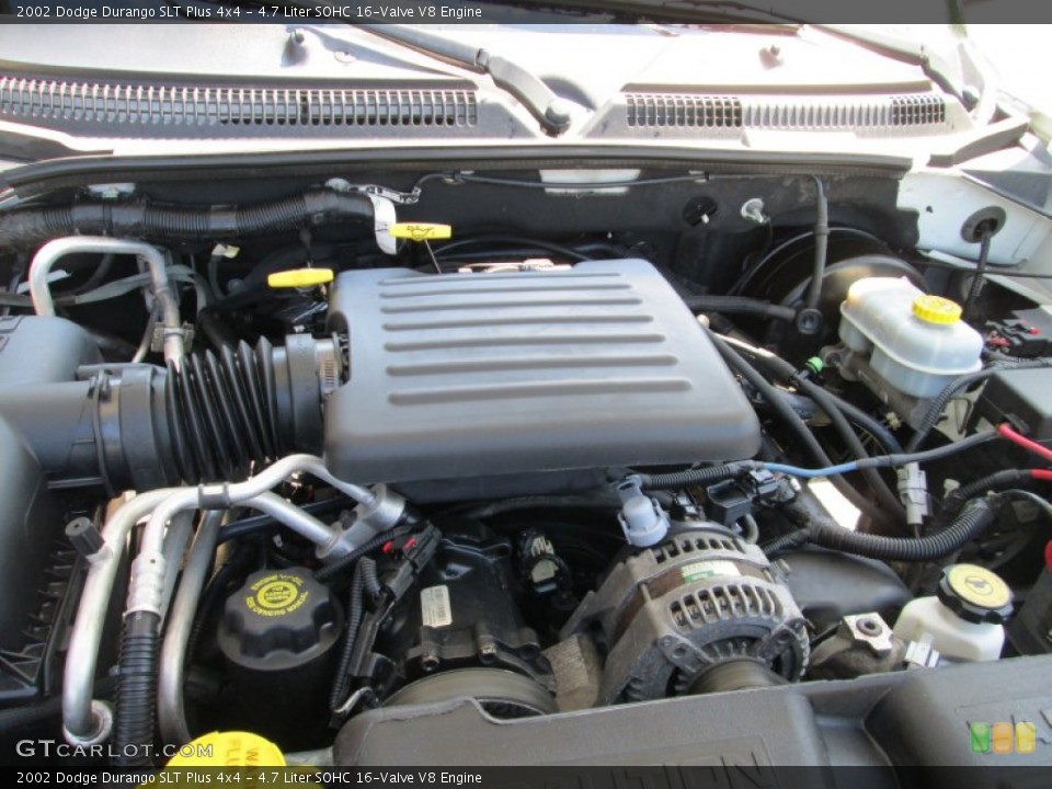 4.7 Liter SOHC 16-Valve V8 Engine for the 2002 Dodge Durango #82392053