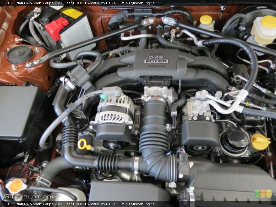 2.0 Liter DOHC 16-Valve VVT D-4S Flat 4 Cylinder Engine for the 2013 Scion FR-S #82396759