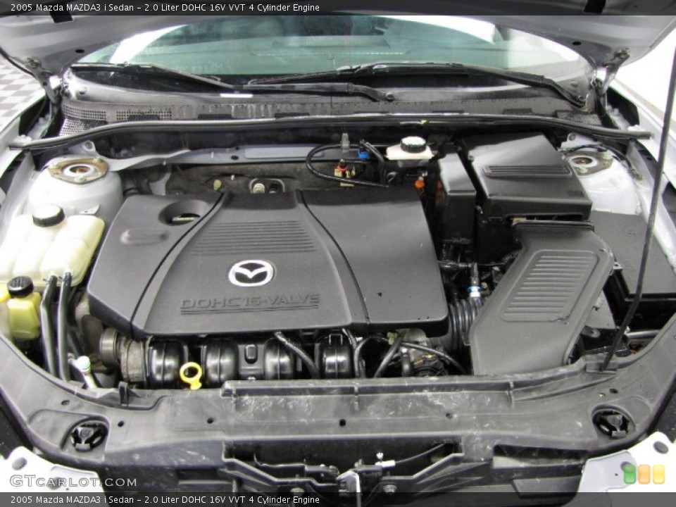 2.0 Liter DOHC 16V VVT 4 Cylinder 2005 Mazda MAZDA3 Engine