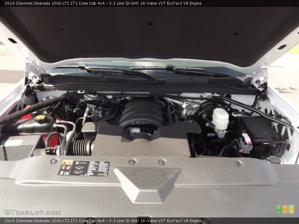 5.3 Liter DI OHV 16-Valve VVT EcoTec3 V8 Engine for the 2014 Chevrolet Silverado 1500 #82426800