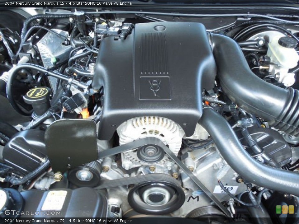 4.6 Liter SOHC 16 Valve V8 Engine for the 2004 Mercury Grand Marquis #82435344