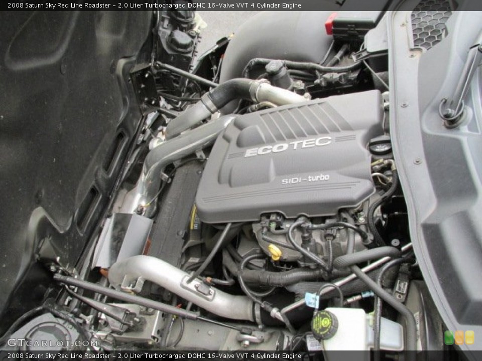 2.0 Liter Turbocharged DOHC 16-Valve VVT 4 Cylinder Engine for the 2008 Saturn Sky #82437390