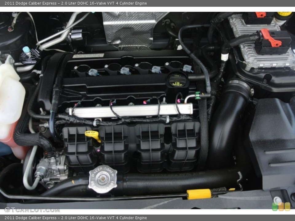 2.0 Liter DOHC 16-Valve VVT 4 Cylinder 2011 Dodge Caliber Engine