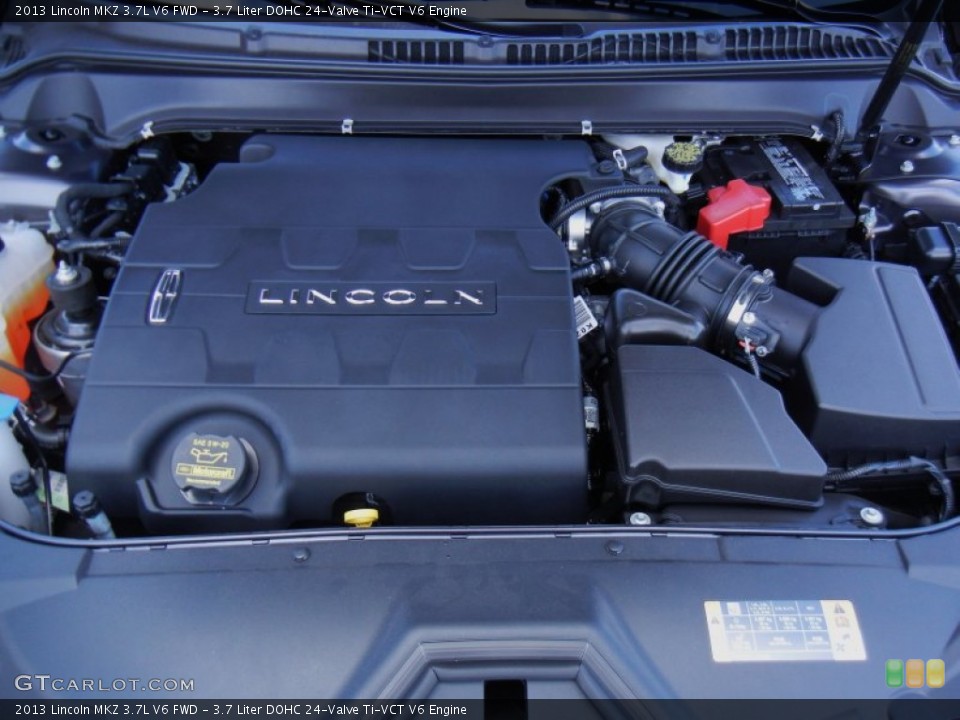 3.7 Liter DOHC 24-Valve Ti-VCT V6 Engine for the 2013 Lincoln MKZ #82449590