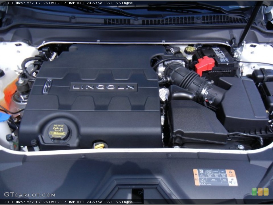 3.7 Liter DOHC 24-Valve Ti-VCT V6 Engine for the 2013 Lincoln MKZ #82449929