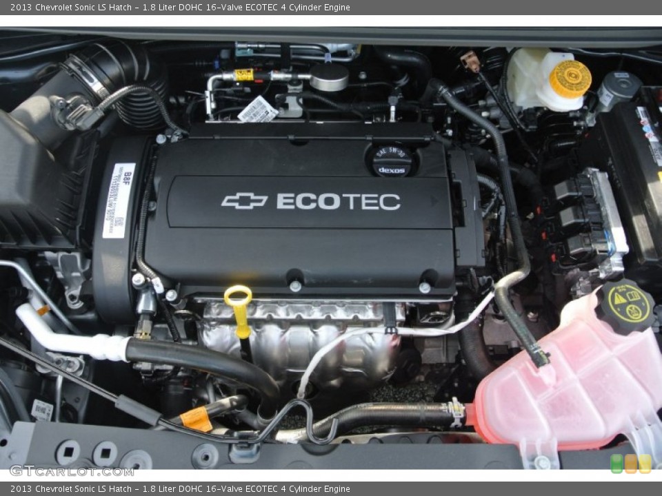 1.8 Liter DOHC 16-Valve ECOTEC 4 Cylinder Engine for the 2013 Chevrolet Sonic #82450710