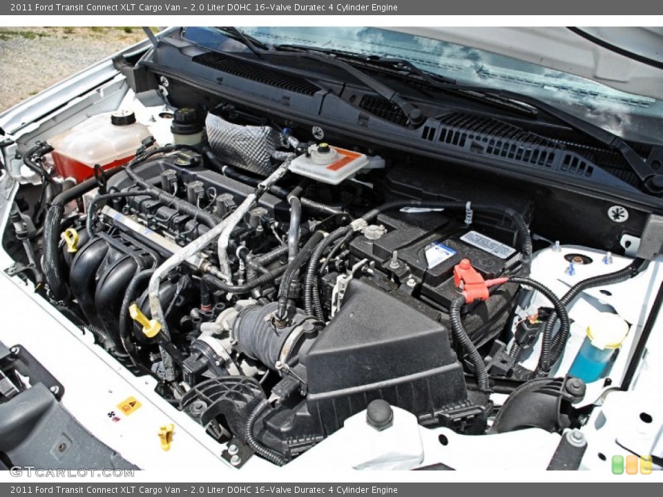 2.0 Liter DOHC 16-Valve Duratec 4 Cylinder Engine for the 2011 Ford Transit Connect #82454132