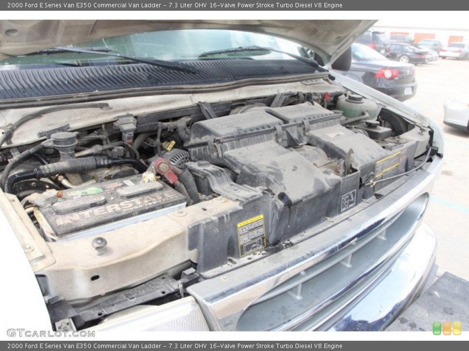 7.3 Liter OHV 16-Valve Power Stroke Turbo Diesel V8 2000 Ford E Series Van Engine
