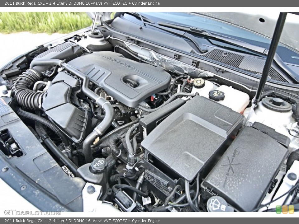2.4 Liter SIDI DOHC 16-Valve VVT ECOTEC 4 Cylinder Engine for the 2011 Buick Regal #82458224