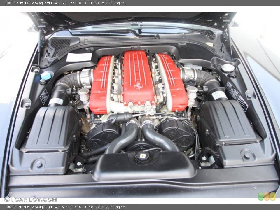 5.7 Liter DOHC 48-Valve V12 Engine for the 2008 Ferrari 612 Scaglietti #82458697